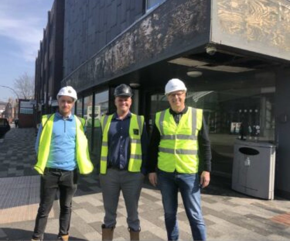 PMJ Capital team meeting with a property developer to discuss development exit finance options