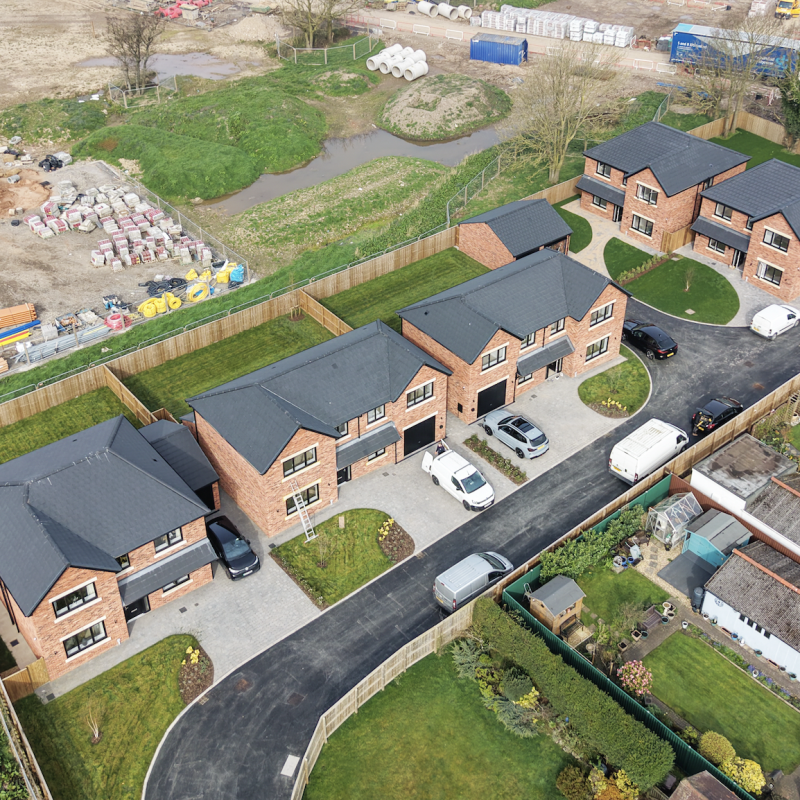 Dome Developments scheme of 5 homes in Preston